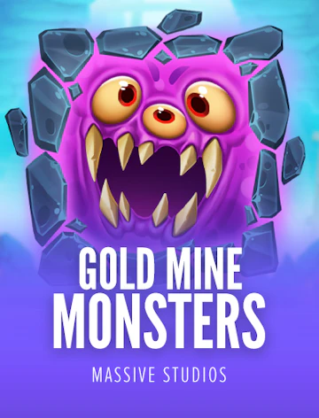 Juego con temática minera y monstruos, estilo divertido y premium.